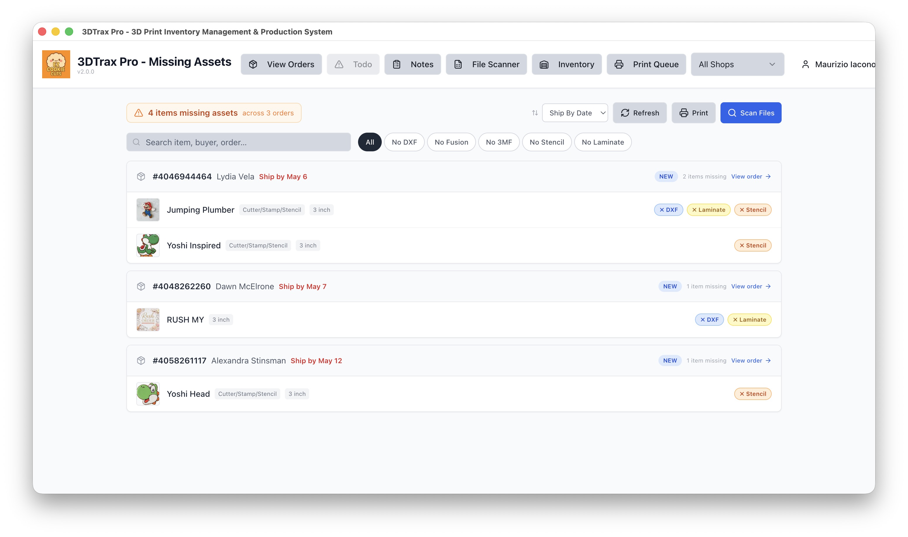 To-do screen